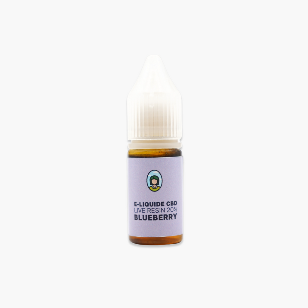 20% CBD E-liquid - Blueberry - Mama Kana