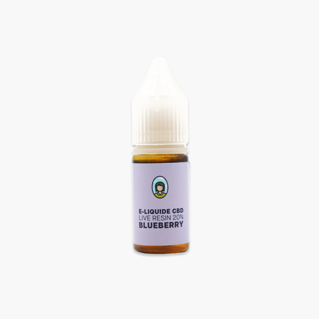 20% CBD E-liquid - Blueberry - Mama Kana