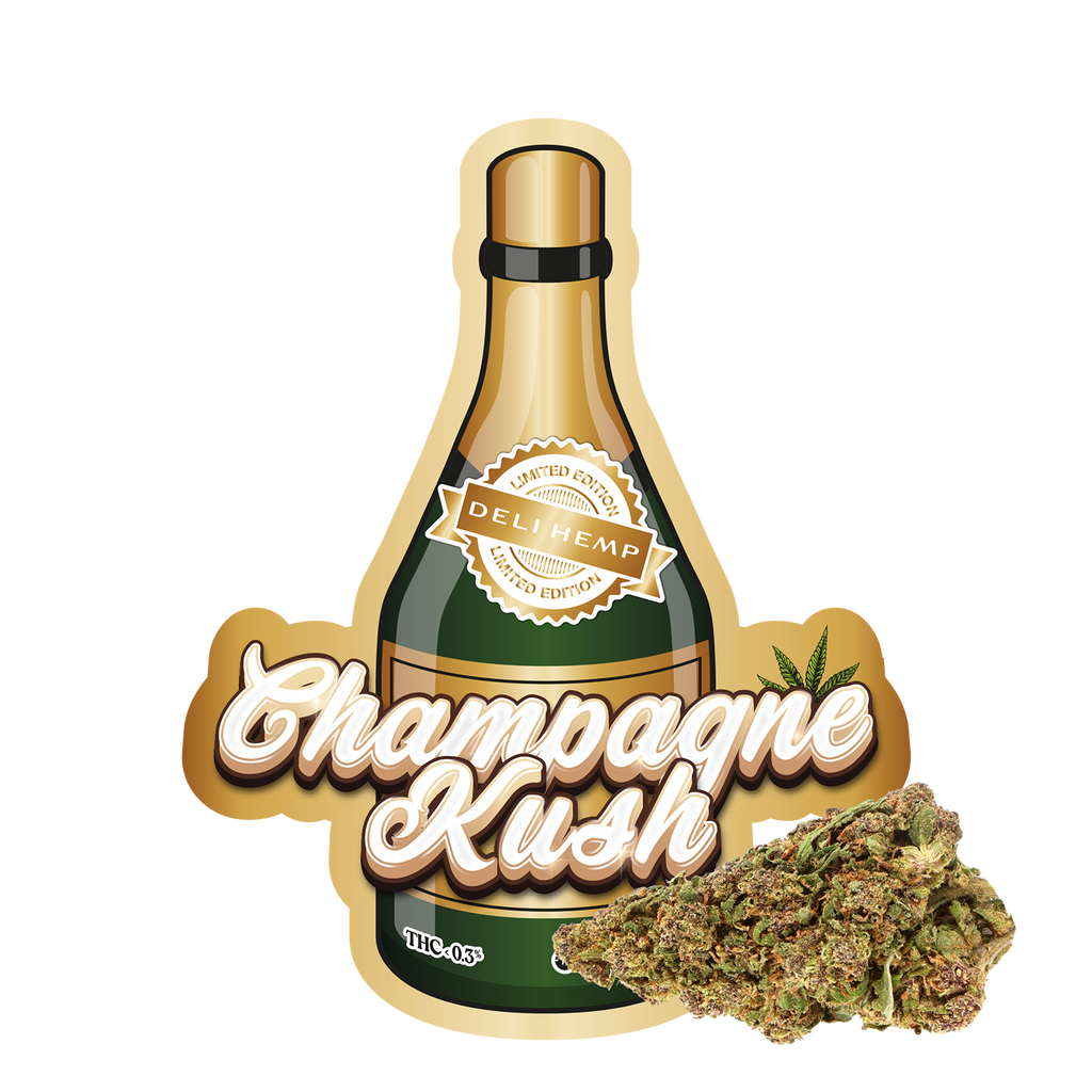 CBD Flowers - Champagne Kush - Deli-Hemp