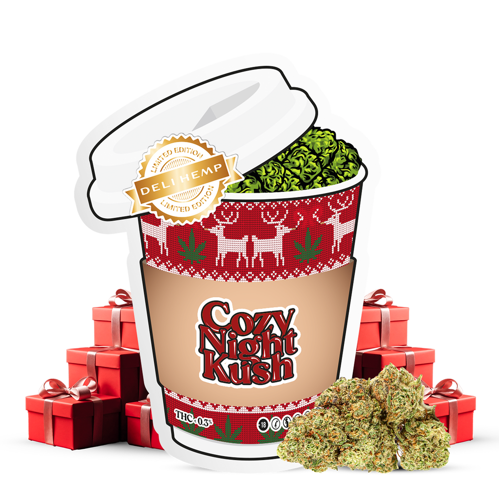 CBD Flowers - Cozy Night Kush - Deli-Hemp