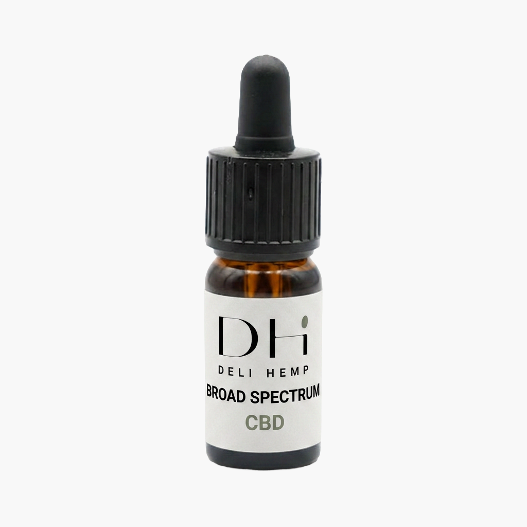 Huile de chanvre Broad Spectrum - CBD - Deli Hemp