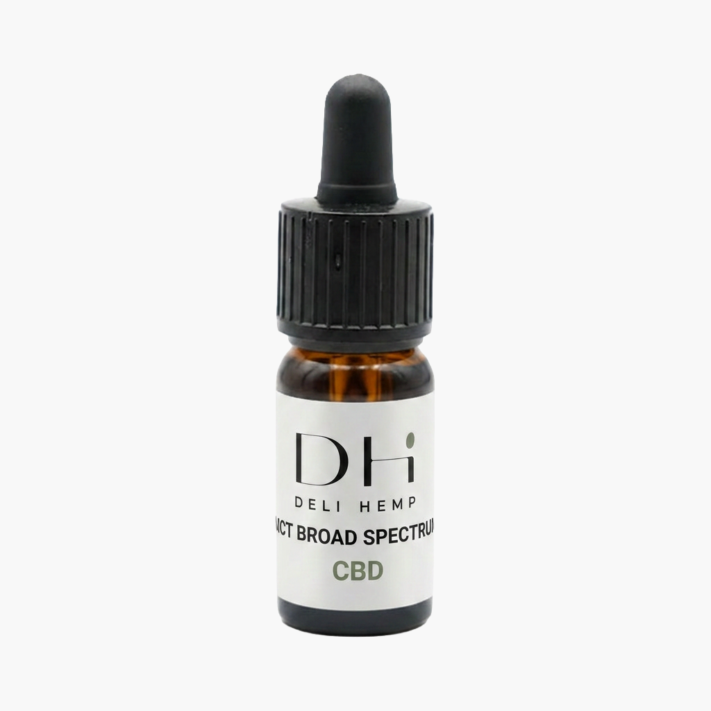 Huile MCT Broad Spectrum - CBD - Deli Hemp
