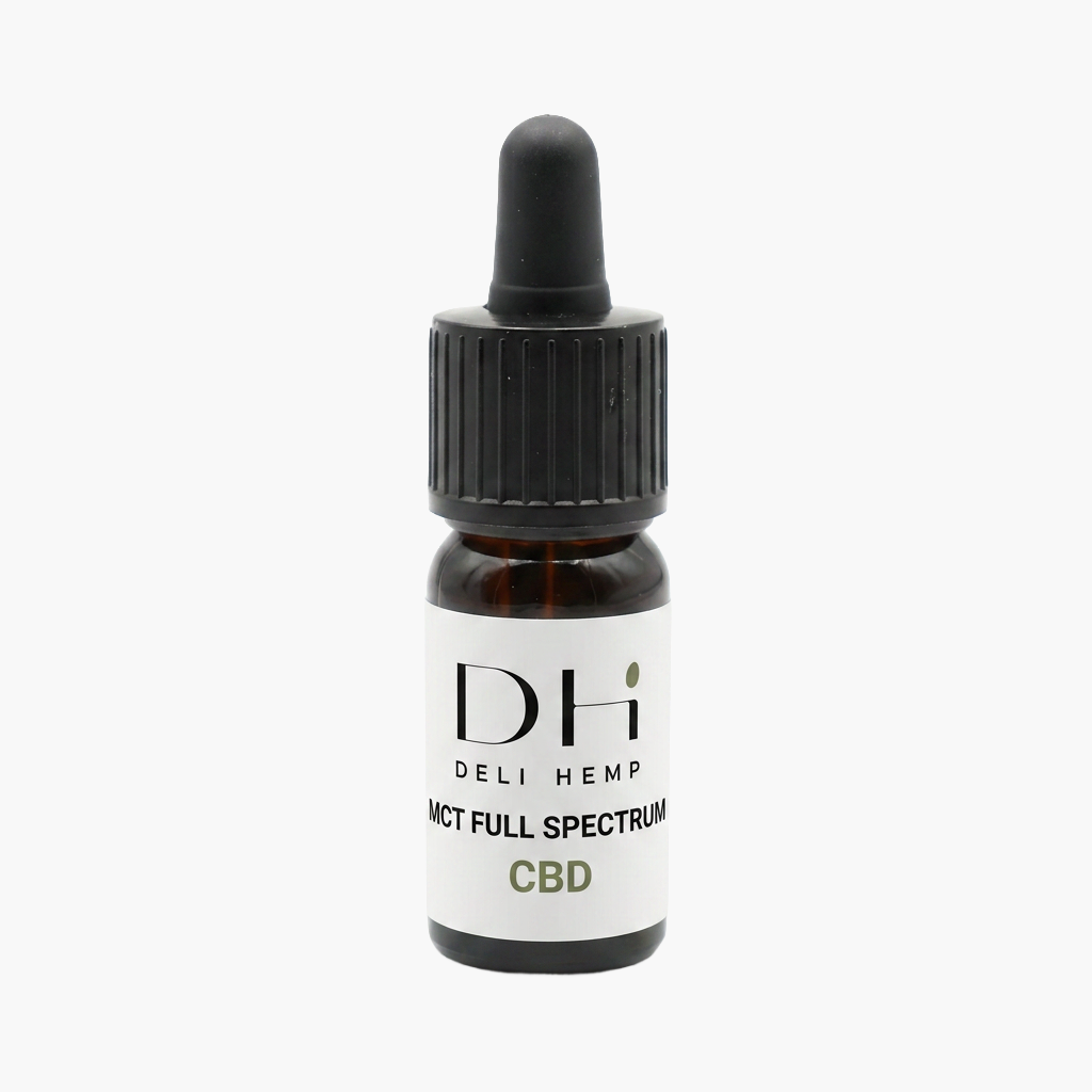 Huile MCT Full Spectrum - CBD - Deli Hemp