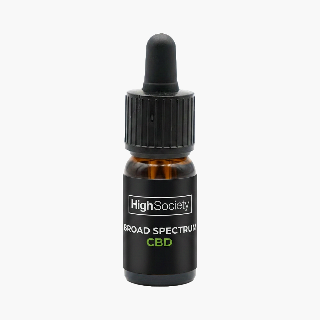 Huile de chanvre Broad Spectrum - CBD - High Society