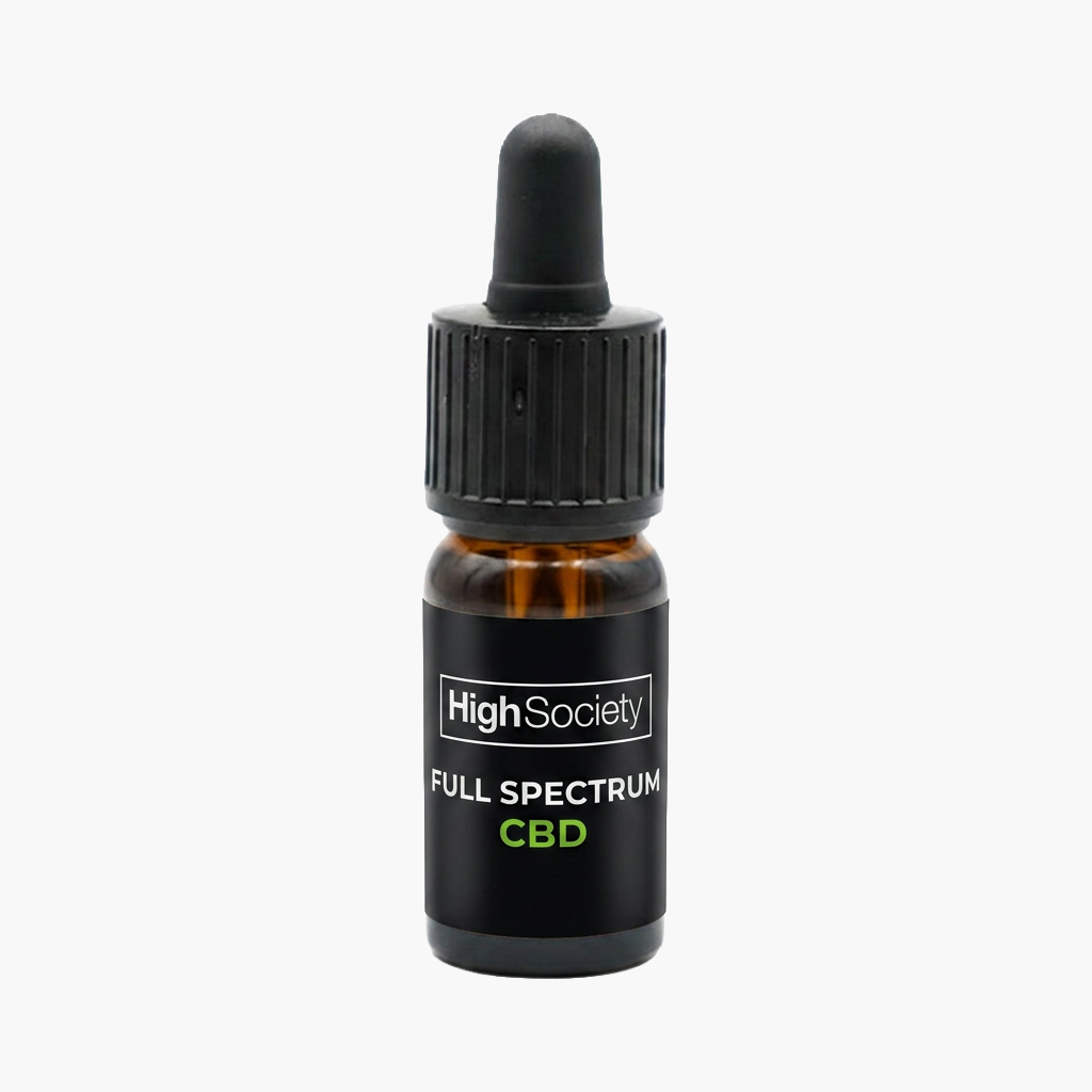 Huile de chanvre Full Spectrum - CBD - High Society