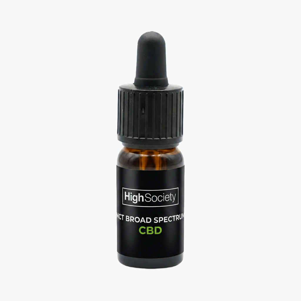 Huile MCT Broad Spectrum - CBD - High Society