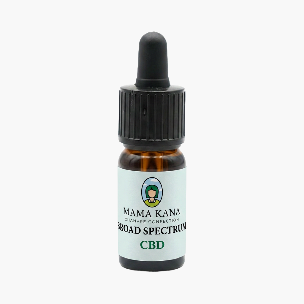 Huile de chanvre Broad Spectrum - CBD - Mama Kana