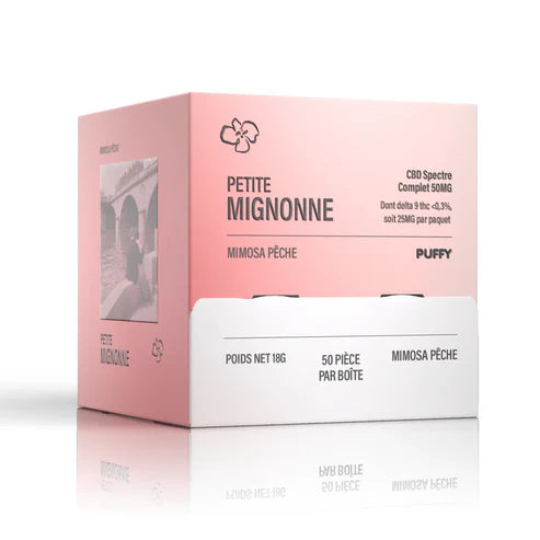 Gummies THC 25mg - Mimosa Pêche