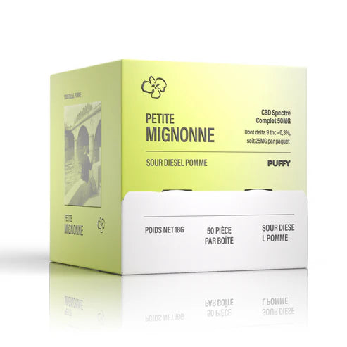 Gummies THC 25mg - Sour Diesel Apple