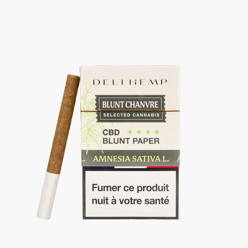 CBD Cigarettes - Amnesia Sativa L - Blunt Paper - Deli Hemp