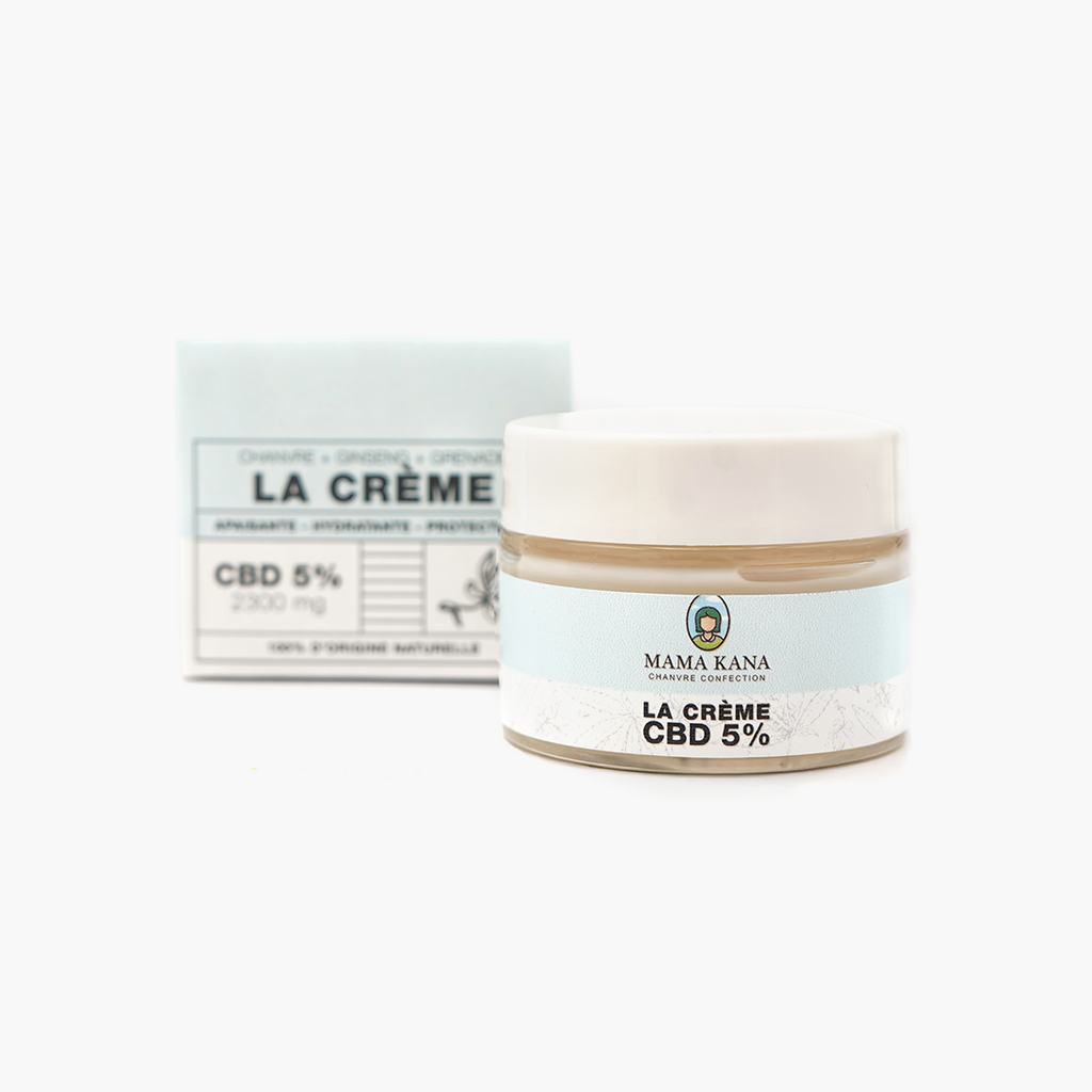 La crème CBD 5% – Mama Kana