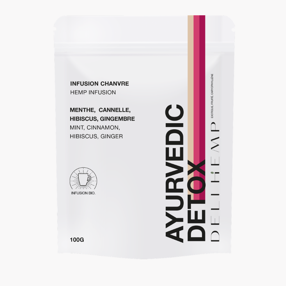 Infusion au Chanvre Ayurvedic Detox - Deli Hemp