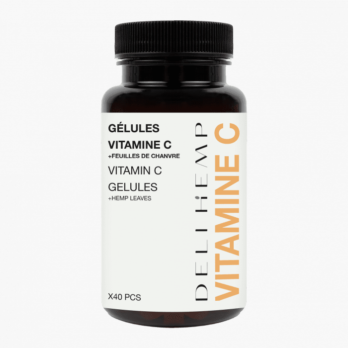 Hemp Capsules – Vitamin C – Deli‑Hemp