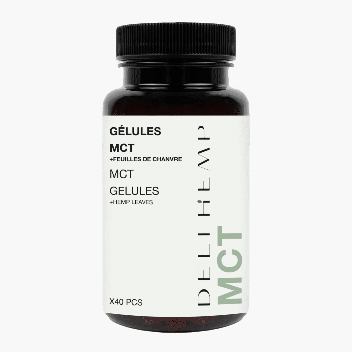 MCT Capsules – Hemp Leaf – Deli‑Hemp
