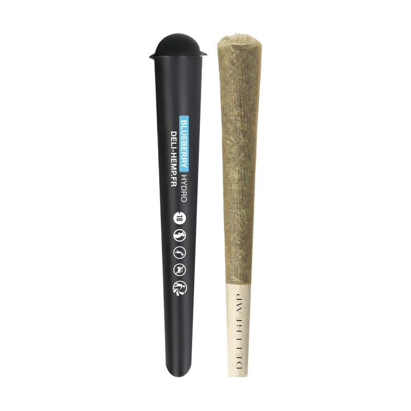 Pre-Roll Blueberry Hydro CBD - Marque blanche