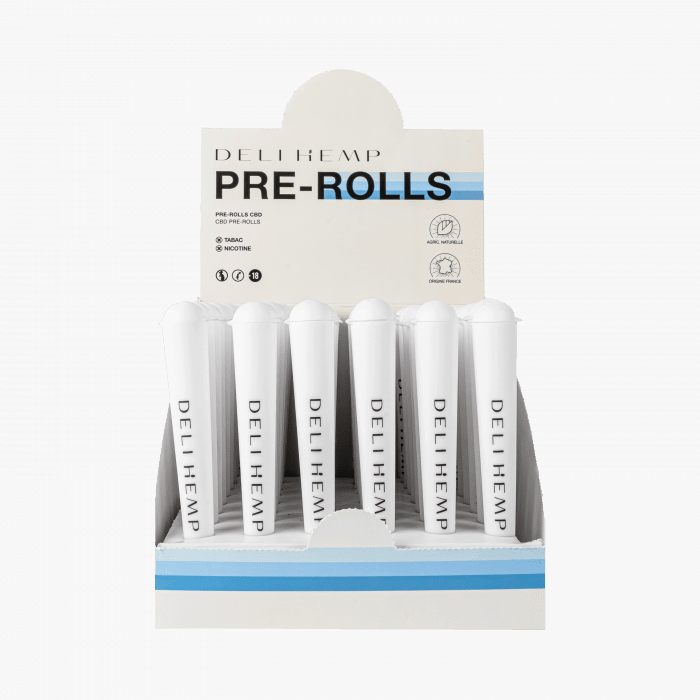 Pre-roll CBD – Amnesia 2.0 | Display 48 cônes - Deli-Hemp