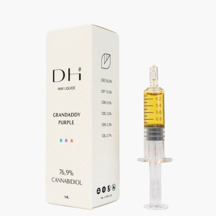 Wax CBD - Grand Daddy Purple 76,9% - Deli-Hemp