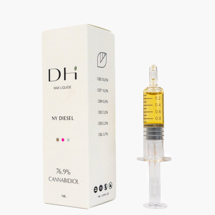 Wax CBD - NY Diesel 76,9% - Deli-Hemp