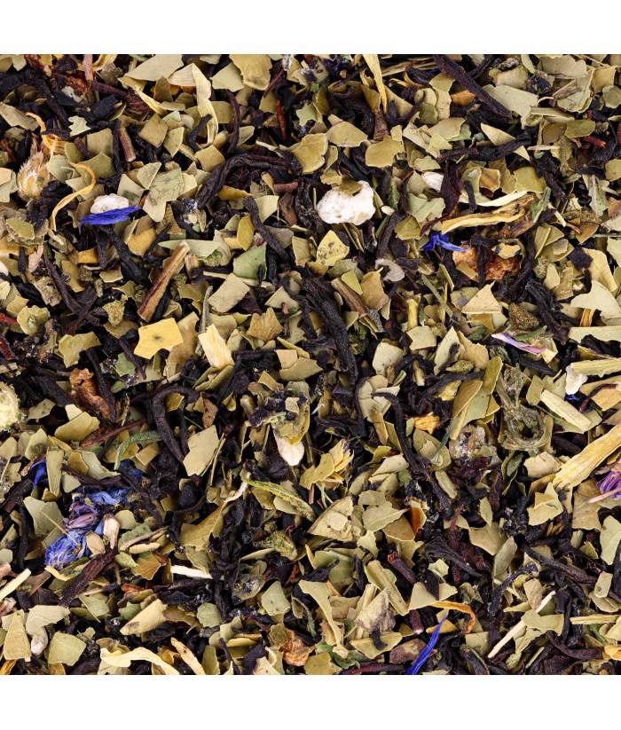 Thé au chanvre Réveil Indien - Marque Blanche